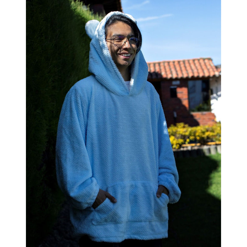 Buzo Hoodie Oversize Oso Polar